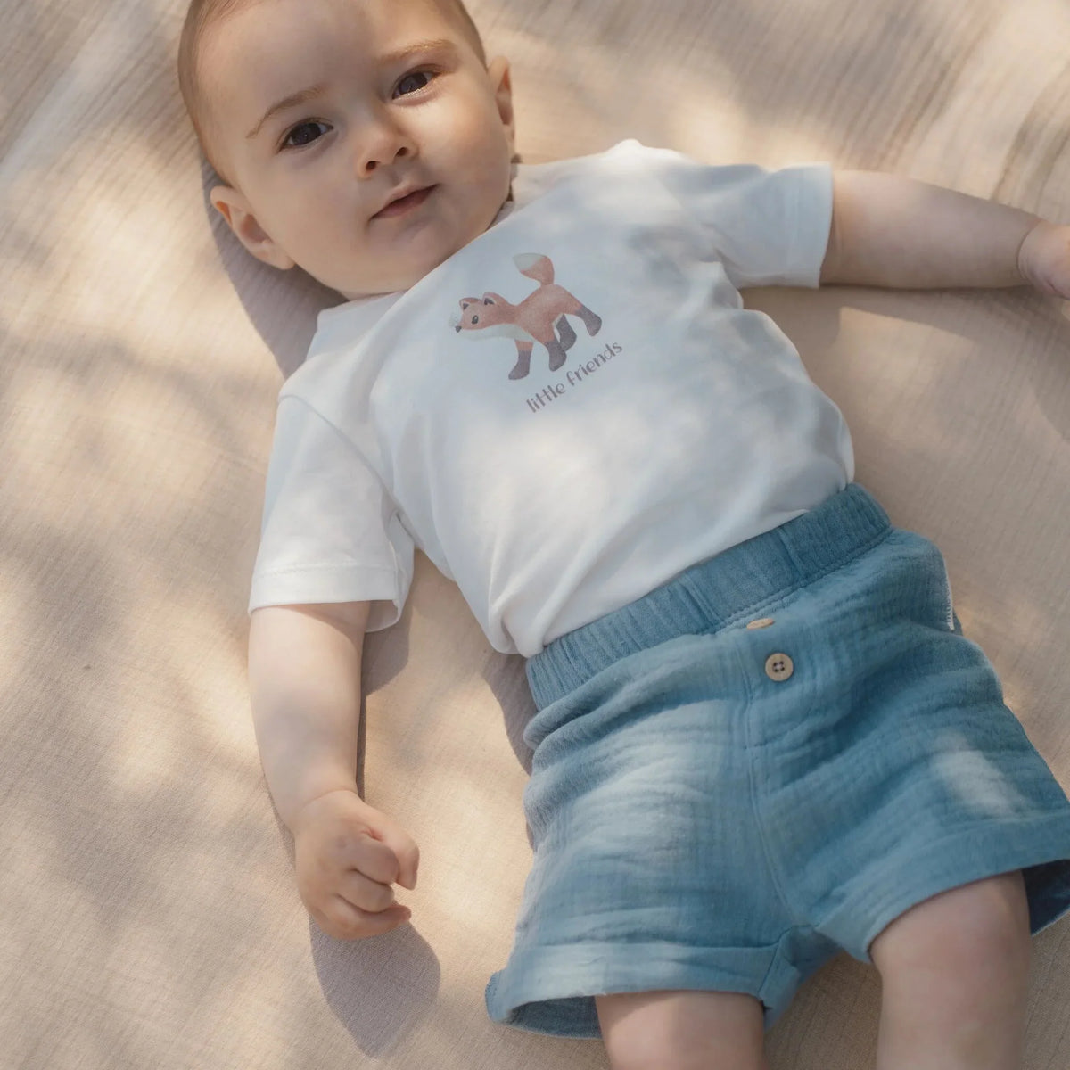Korte broek - Blauw