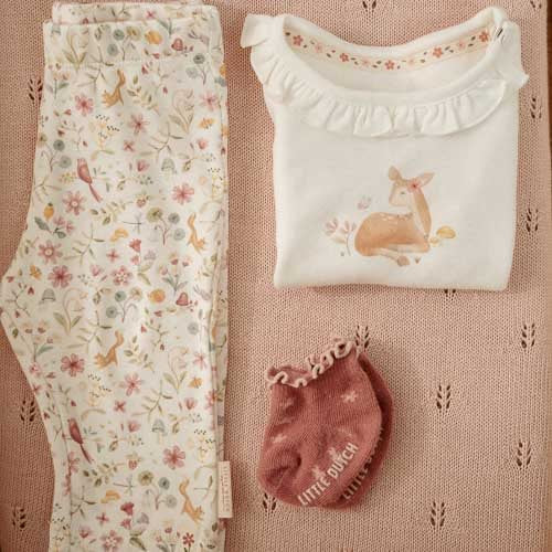 Shirt lange mouw - Ruches - Wit - Fairy Garden