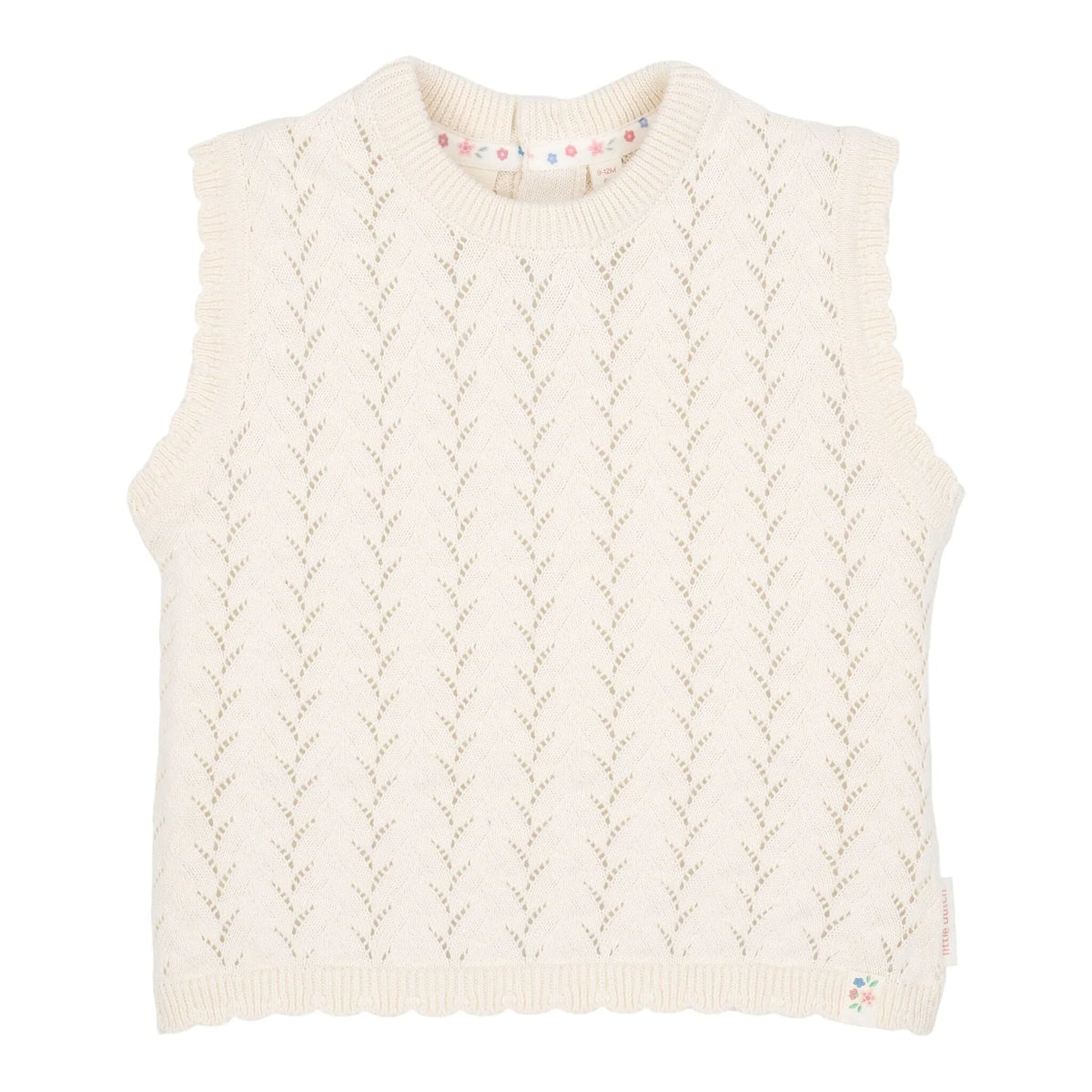 Singlet gebreid - Wit