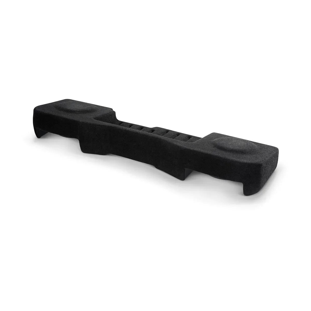 Stealthbox® Enclosed Subwoofer for Chevrolet Silverado and GMC Sierra Crew Cab Trucks (SB-GM-SLVCC3/10TW3/BK2