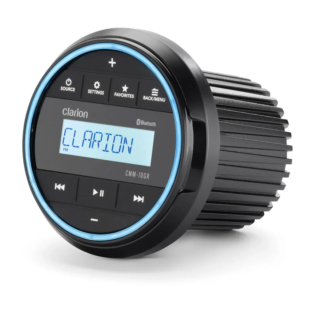 Clarion® Compact Marine Head Unit