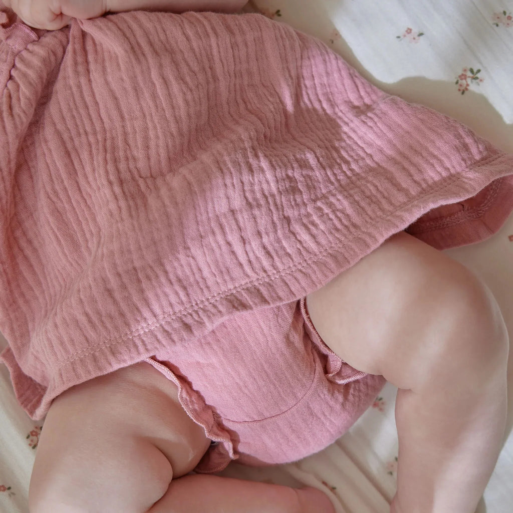 Jurk - Mouwloos - Roze
