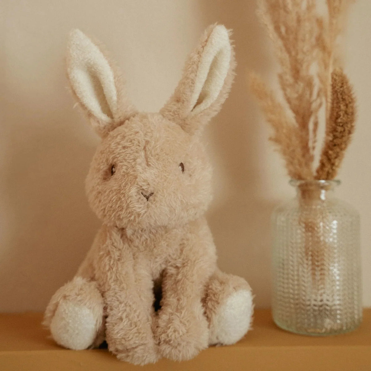 Knuffel Konijn  15 cm - Beige - Baby Bunny