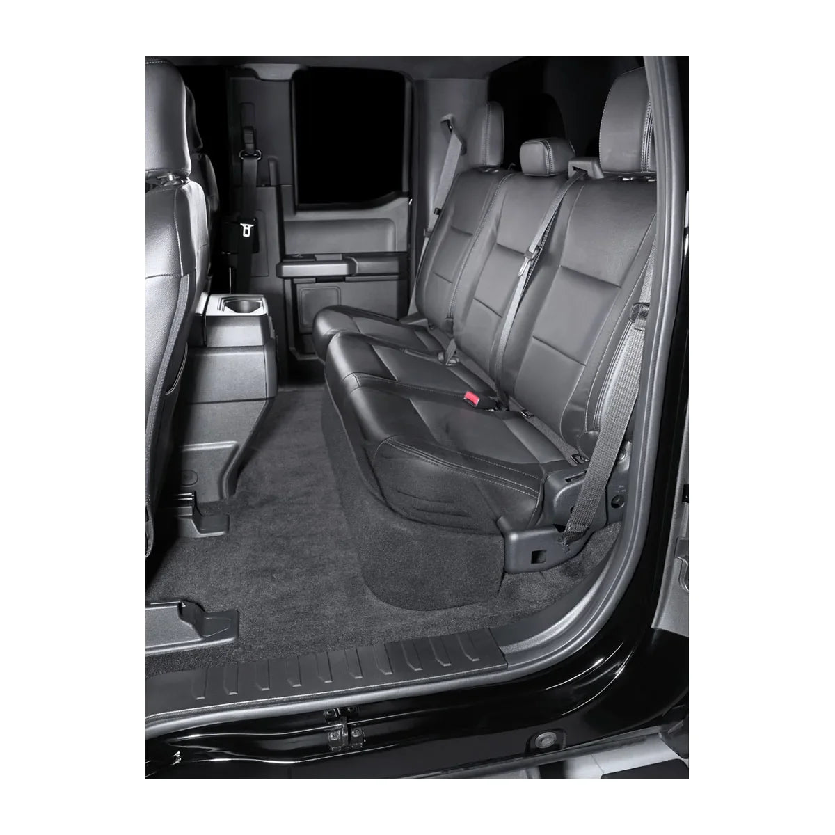 Stealthbox® Enclosed Subwoofer for Ford F-150 SuperCab and SuperDuty SuperCab (SB-F-F150SPRCB/10TW3/BK)