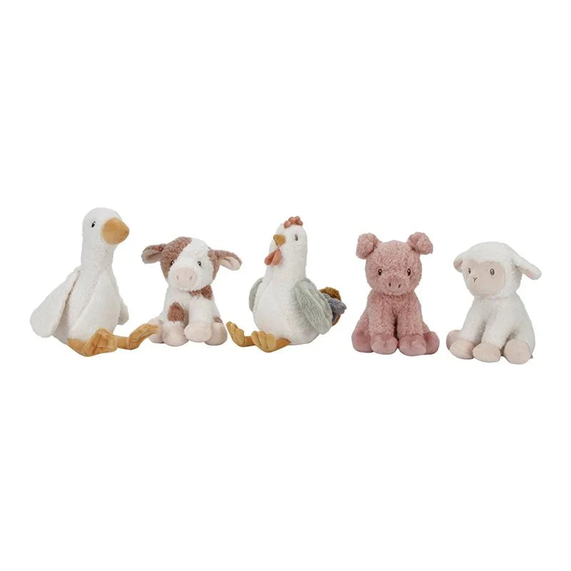 Knuffel Koe 17cm Little Farm
