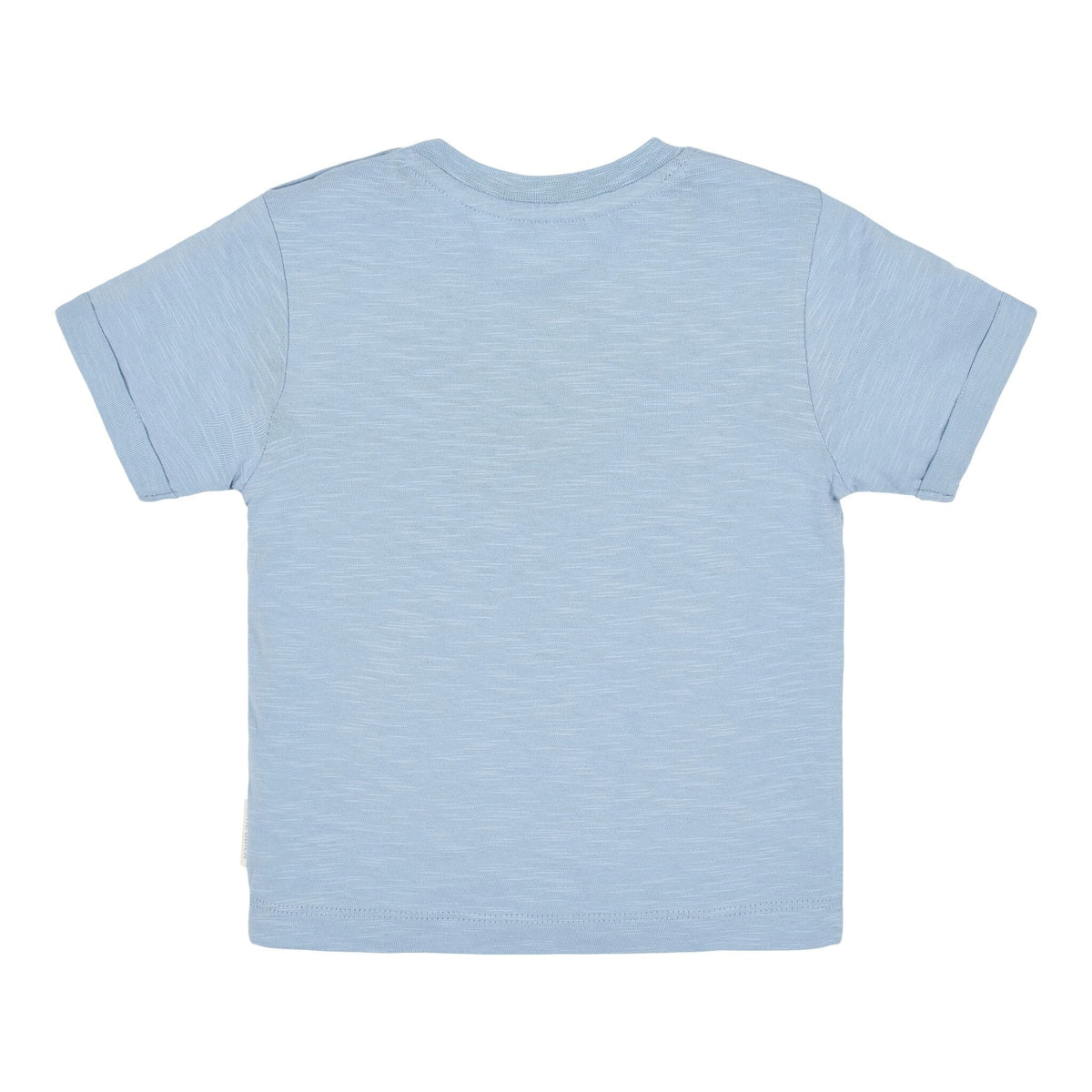 Shirt korte mouw print - Blauw
