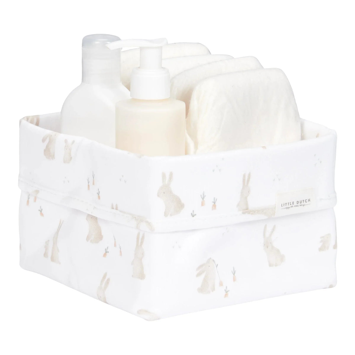 Commodemandje klein - Wit - Newborn Naturals - Baby Bunny