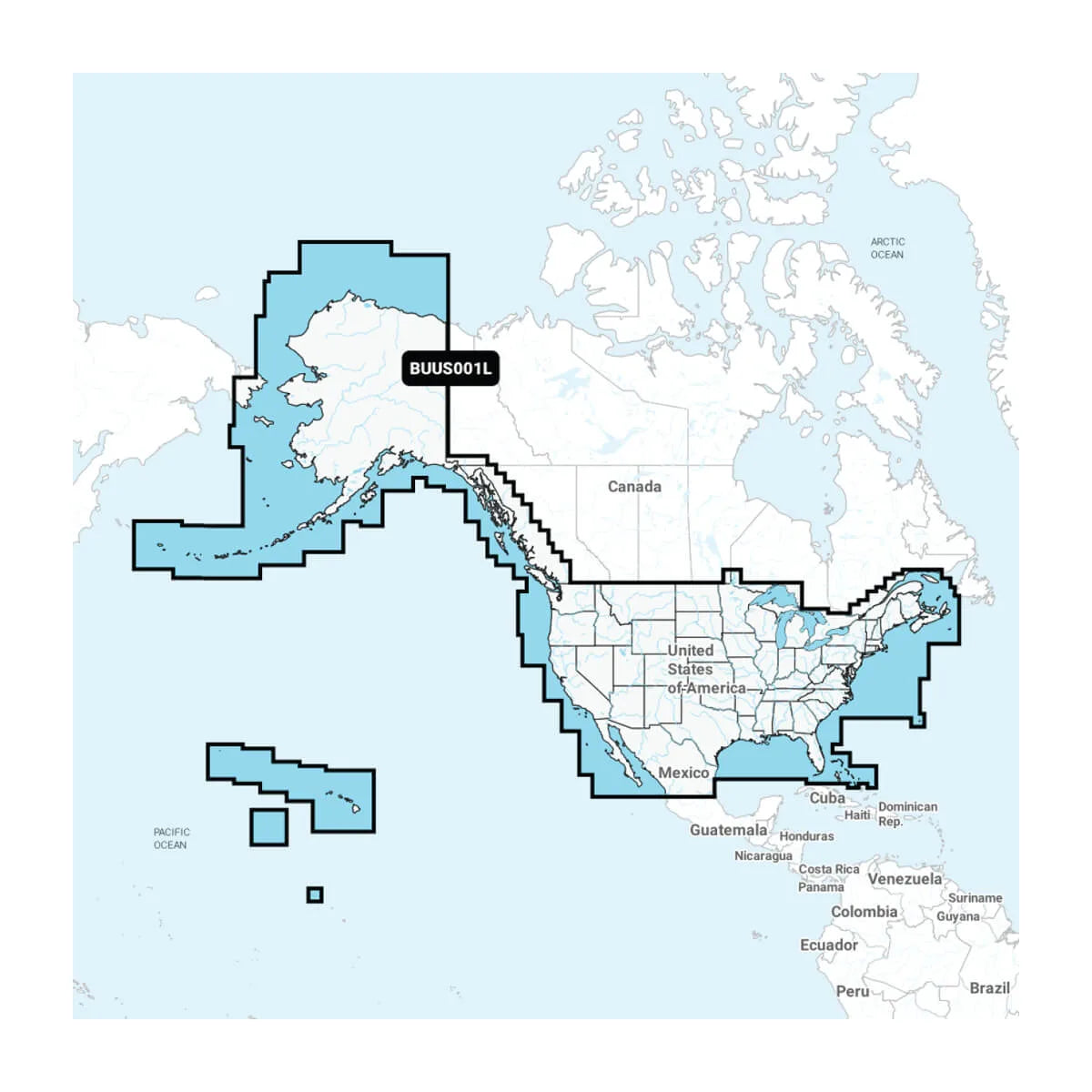 U.S. & Coastal Canada Built-in Chart Updates