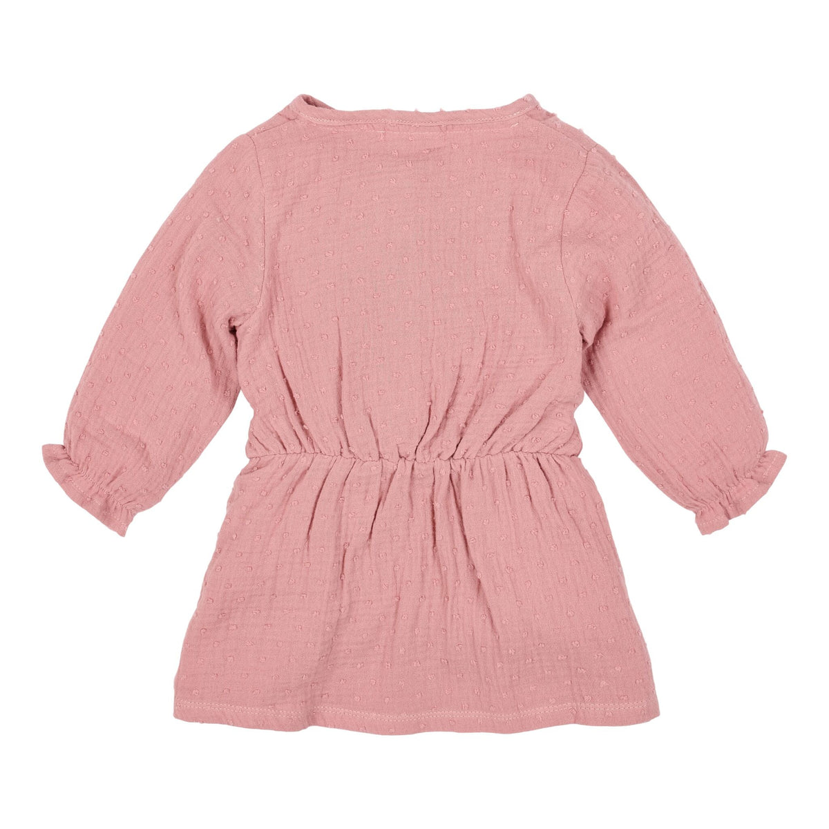 Jurk - Lange Mouw - Roze