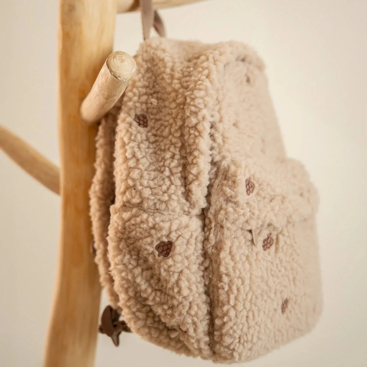 Teddy Rugzakje Taupe