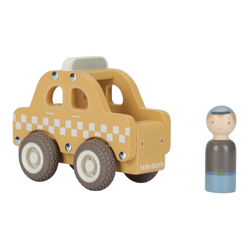 Houten taxi – Geel – Essentials