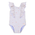 Badpak - Paars - Dreamy Stripes