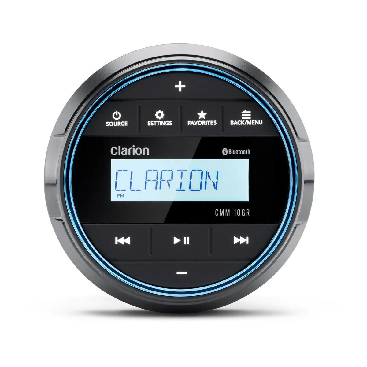 Clarion® Compact Marine Head Unit