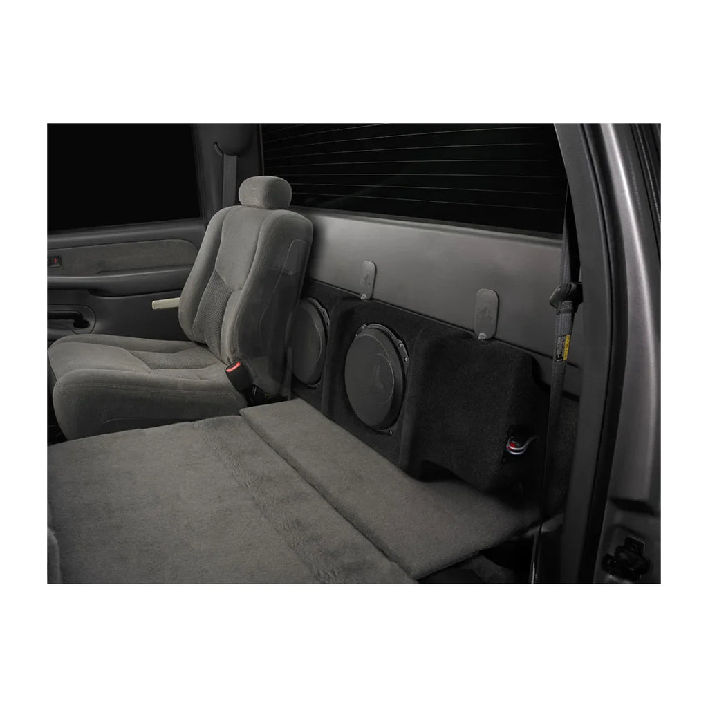 Stealthbox® Enclosed Subwoofer for Chevrolet Silverado, GMC Sierra Crew Cab Trucks and Crew Cab “Classic” Trucks (SB-GM-SLVCRW/10TW3)