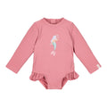 Badpak lange mouw - UPF 40 - Roze