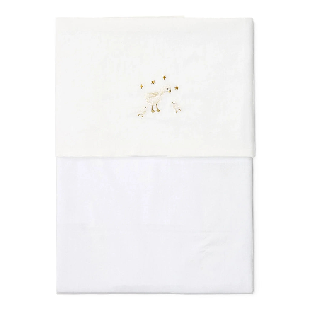 Wieglaken - Wit - Newborn Naturals - Little Goose