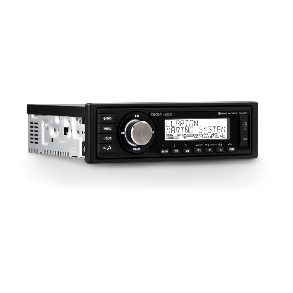 Clarion® Marine Head Unit (M508)