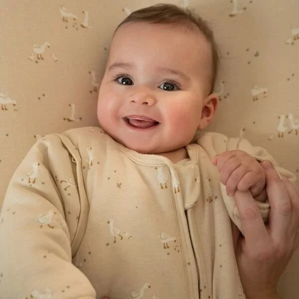 Slaapzak winter – Beige – Maat 60 cm – Newborn Naturals – Little Goose