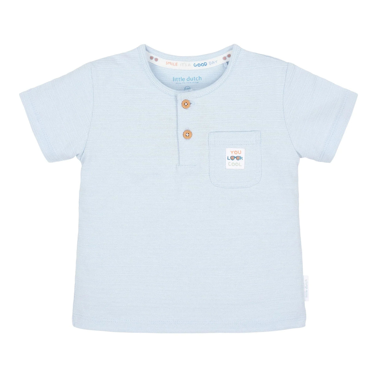 Shirt korte mouw - Blauw