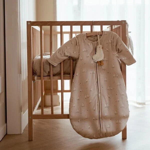 Slaapzak winter – Beige – Maat 90 cm – Newborn Naturals – Little Goose