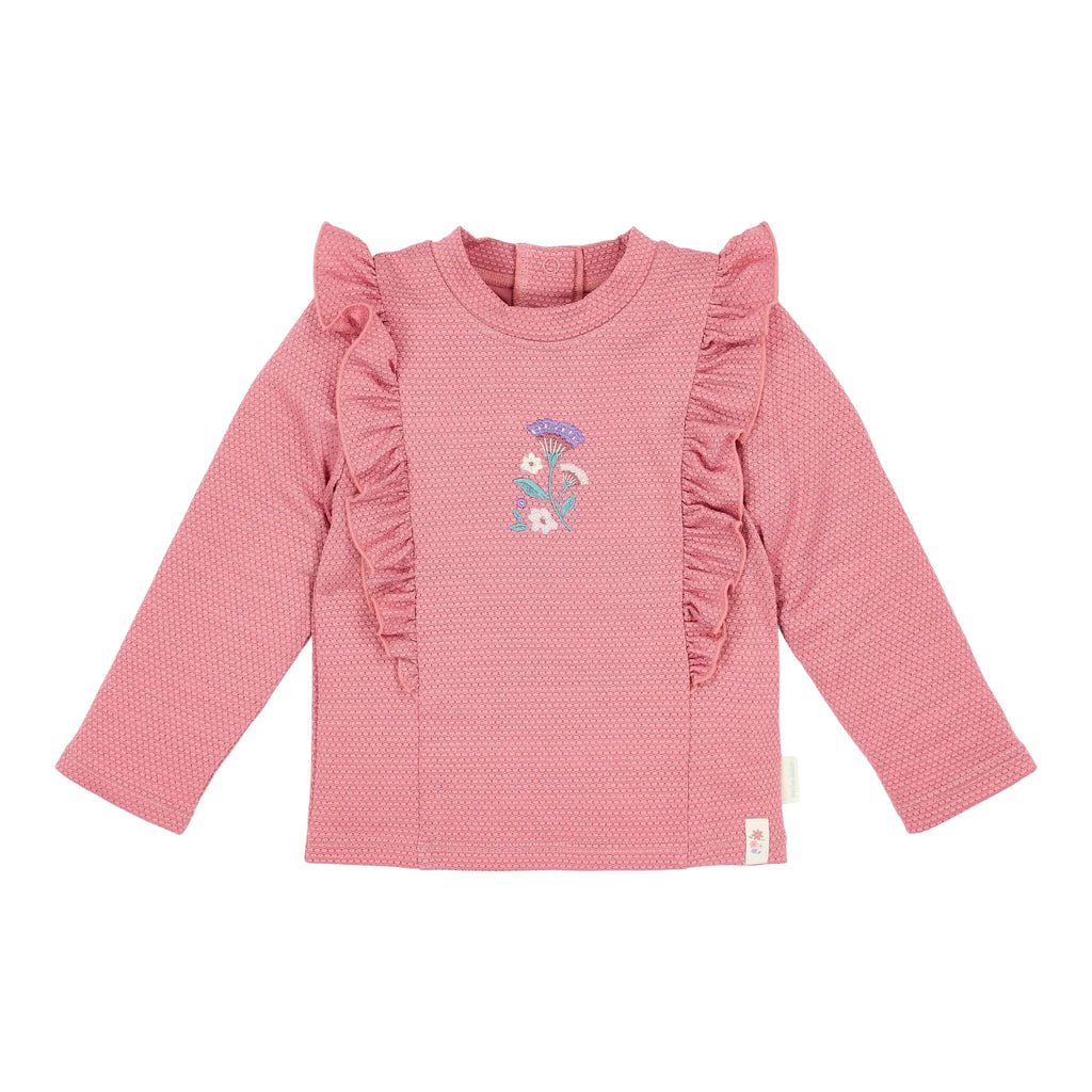 Zwemshirt lange mouw - UPF 40 - Roze