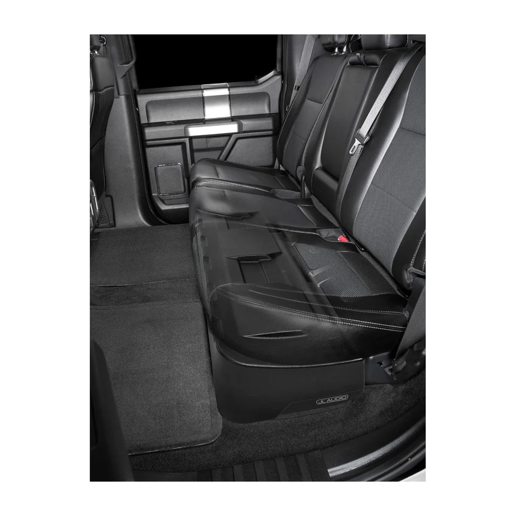 Stealthbox® Enclosed Subwoofer for Ford F-150 SuperCrew and F-250/350 Super Duty Crew Cab (SBX-F-150-SCDBL/12TW3)