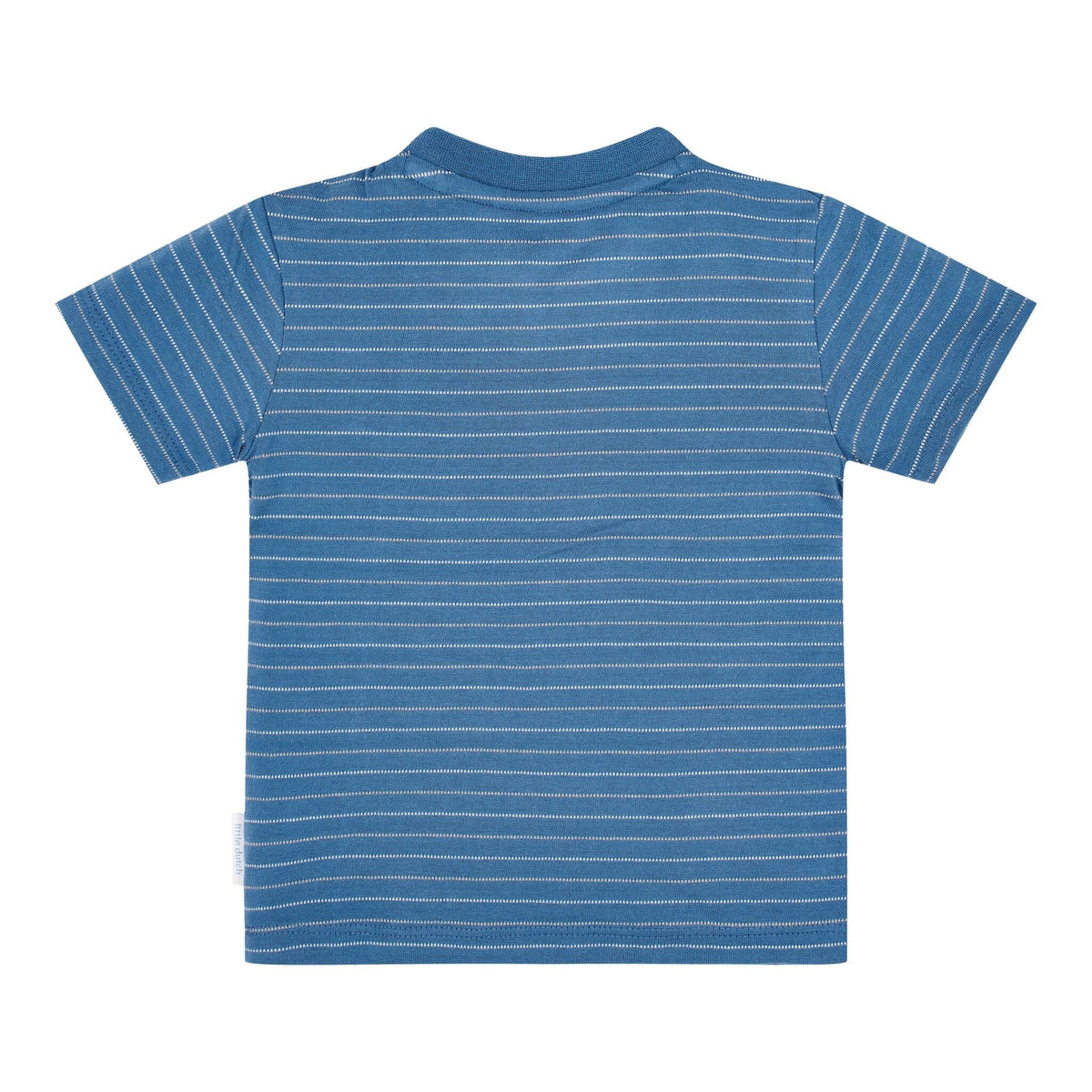 Shirt korte mouw - Blauw - Indigo Stripe