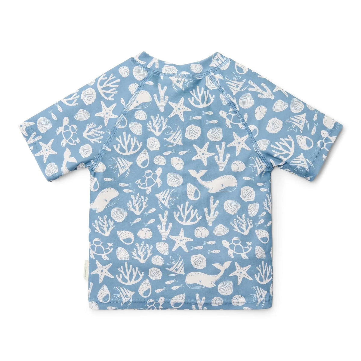 Zwemshirt korte mouw - Lichtblauw - Sea Life