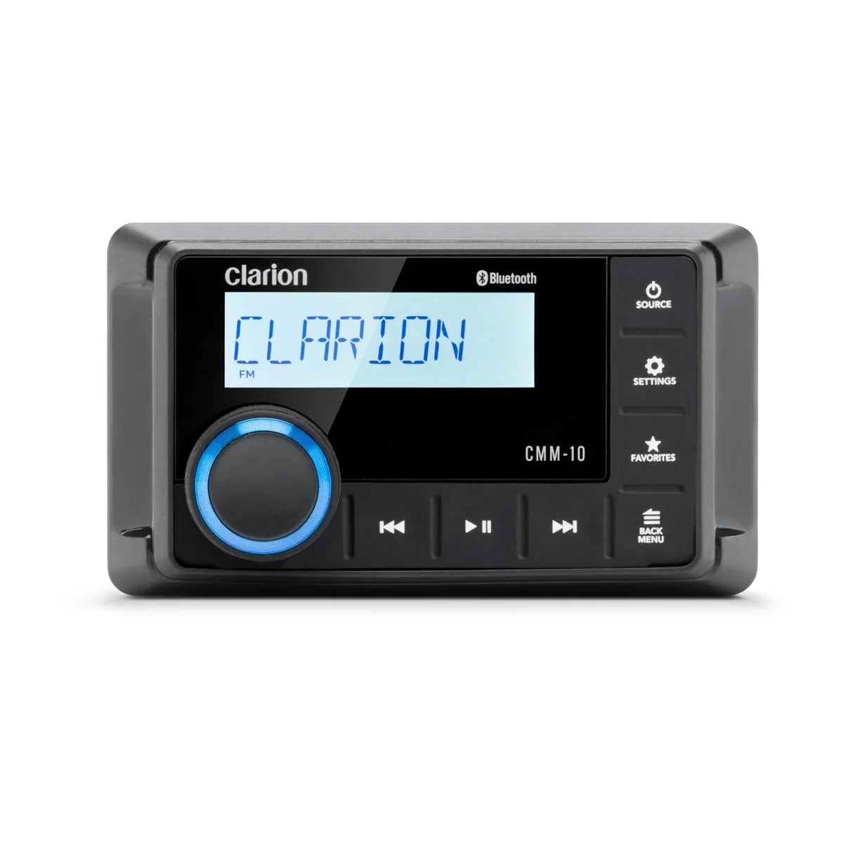 Clarion® Compact Marine Head Unit