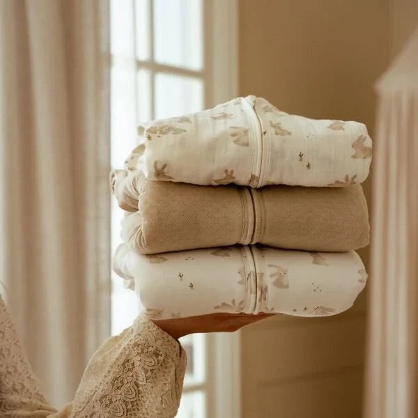Slaapzak winter – Beige – Maat 70 cm – Newborn Naturals – Little Goose