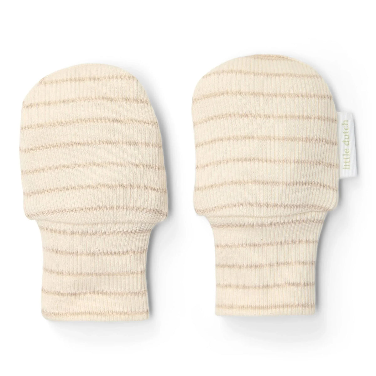 Krabwantjes - Beige - Maat one size - Newborn Naturals - Stripe