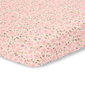 Junior hoeslaken - Roze - Maat Junior - Fairy Garden - Fairy Floral