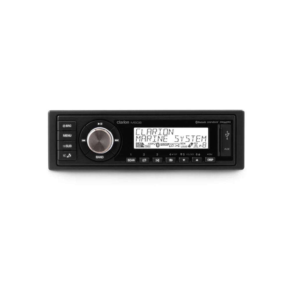 Clarion® Marine Head Unit (M508)