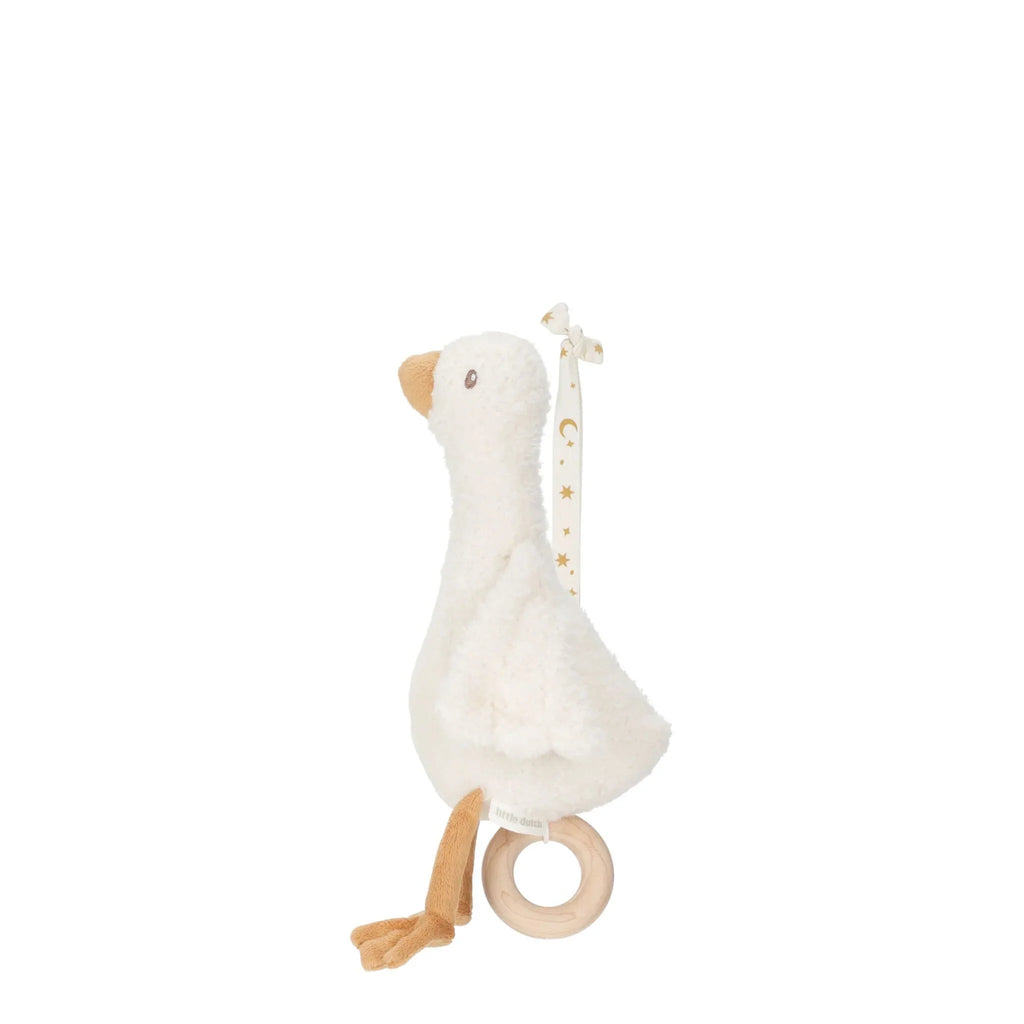 Muziekdoosje Gans - Wit - Little Goose