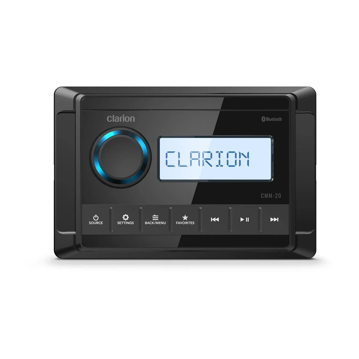Clarion® Marine Head Unit with LCD (CMM-20)