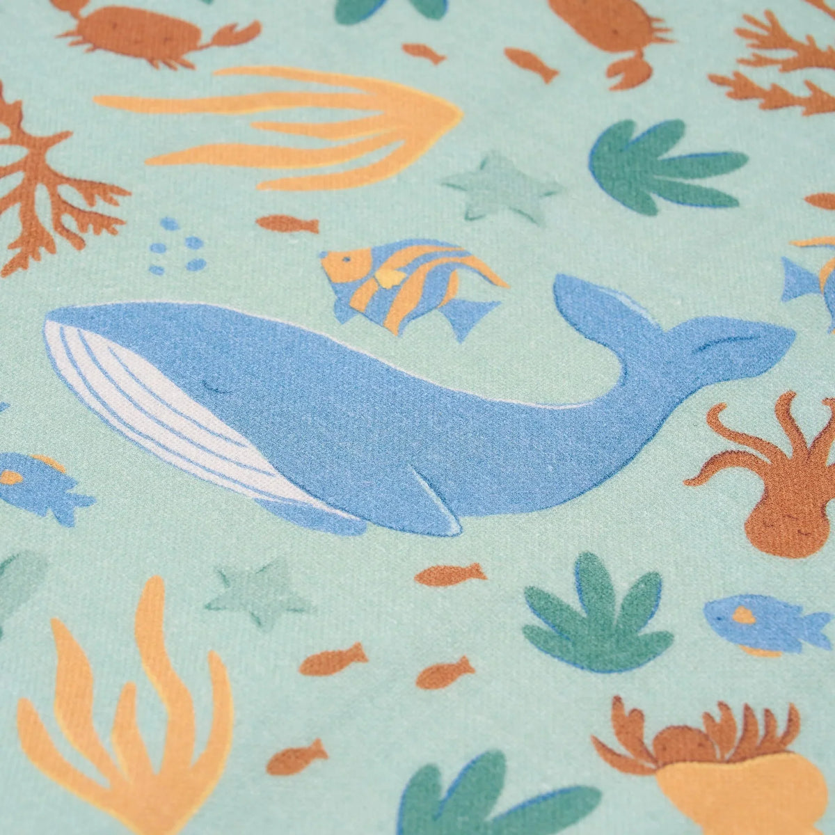 Badponcho - Groen - Ocean Friends