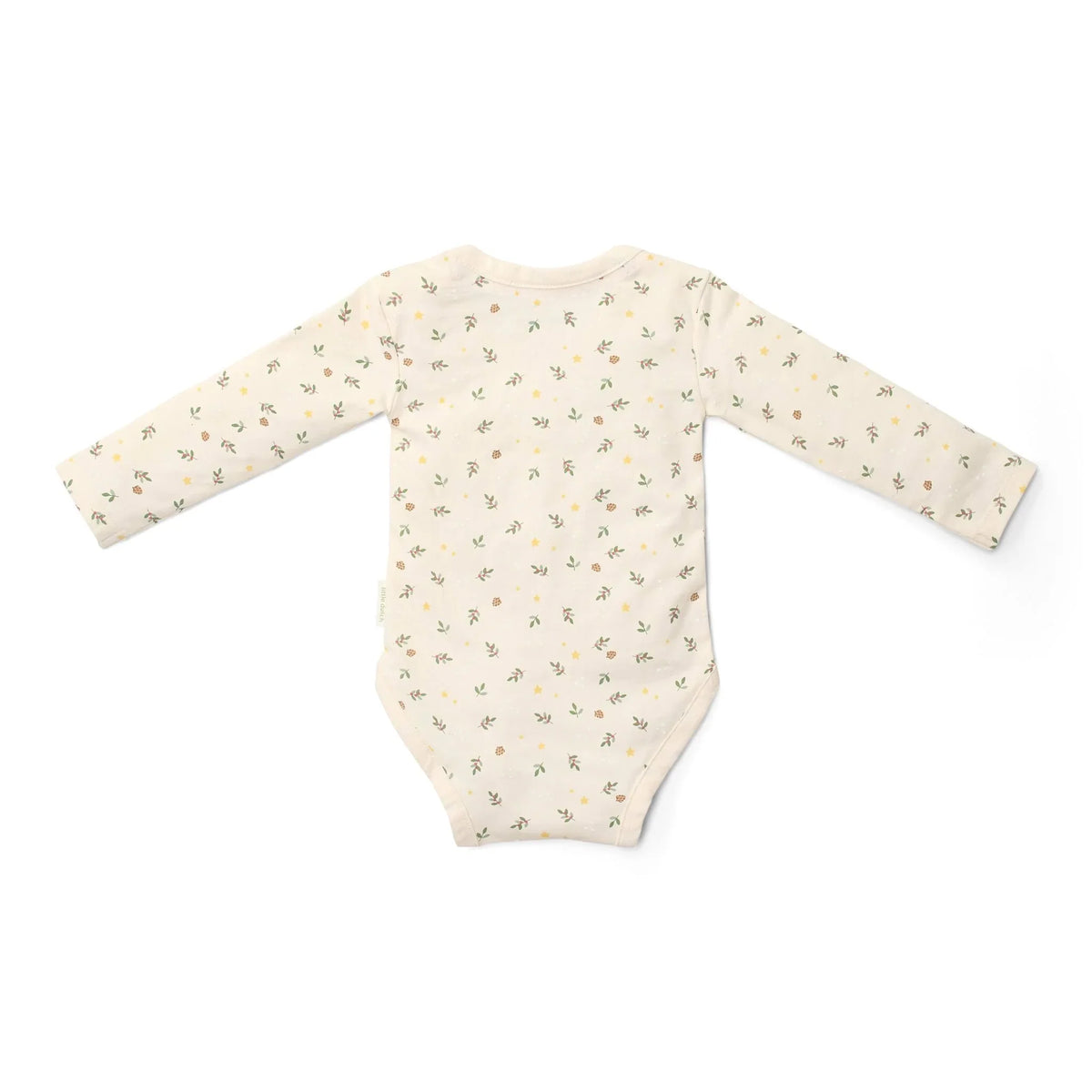 2-pack kerst romper lange mouw – Beige