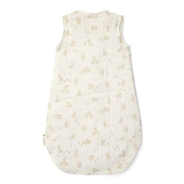 Slaapzak zomer – Wit – Maat 70 cm – Newborn Naturals – Baby Bunny