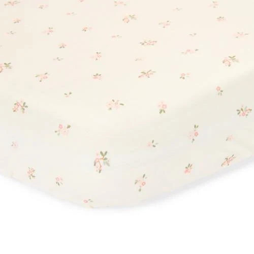 Eenpersoons hoeslaken - Wit - Fairy Garden - Fairy Blossom