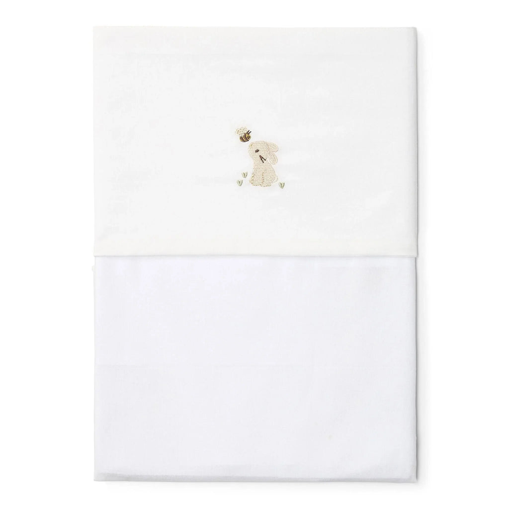 Wieglaken - Wit - Newborn Naturals - Baby Bunny