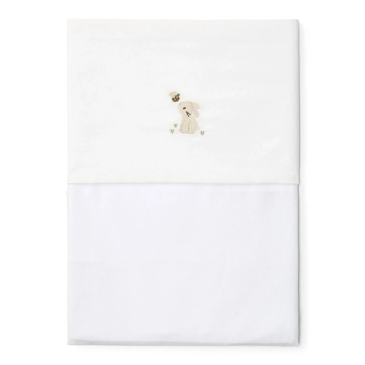 Wieglaken - Wit - Newborn Naturals - Baby Bunny