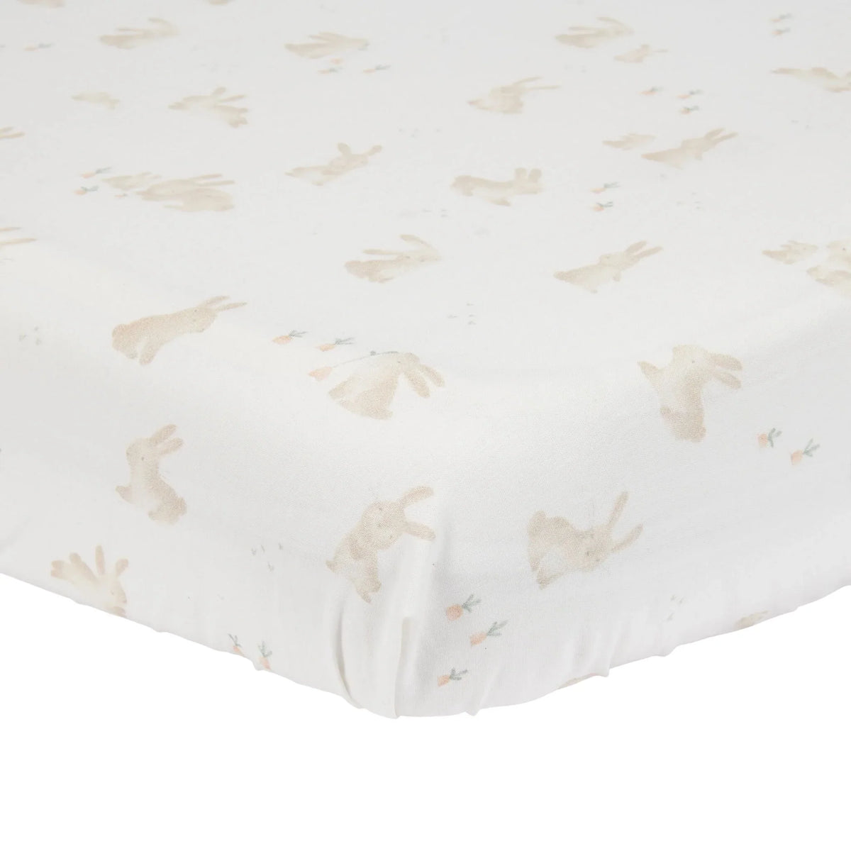 Hoeslaken Ledikant - Wit - Baby Bunny