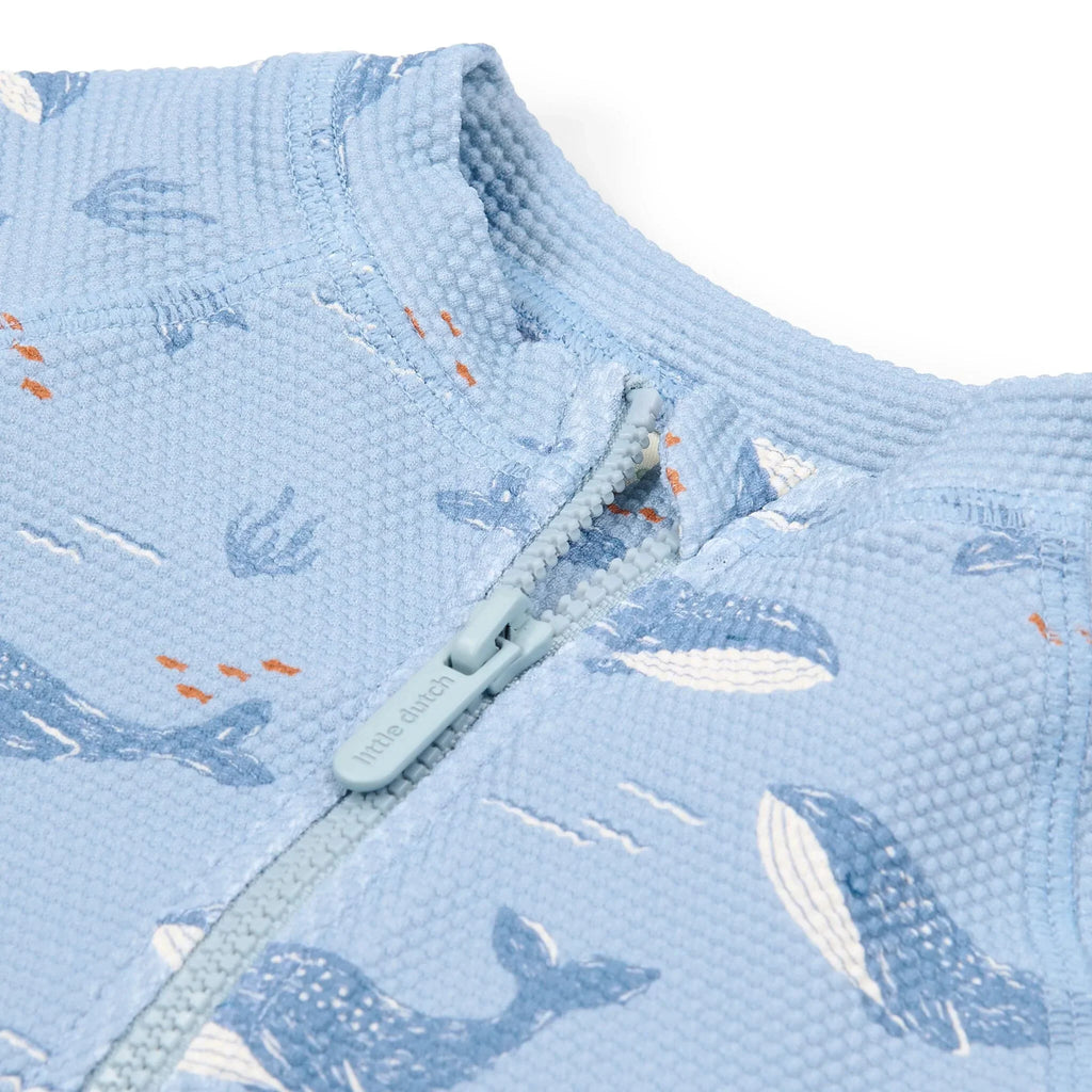 Zwemshirt korte mouw - Blauw - Ocean Splash