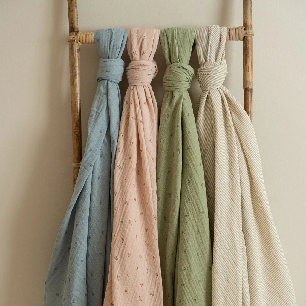 Swaddle - Groen - 120 cm - Essentials
