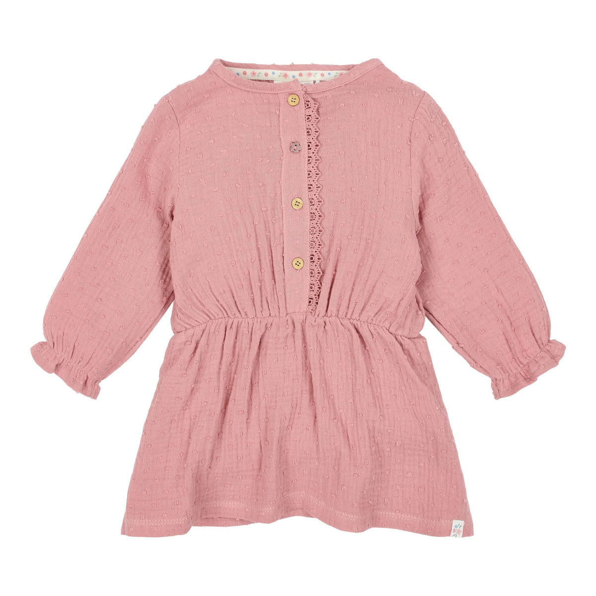 Jurk - Lange Mouw - Roze