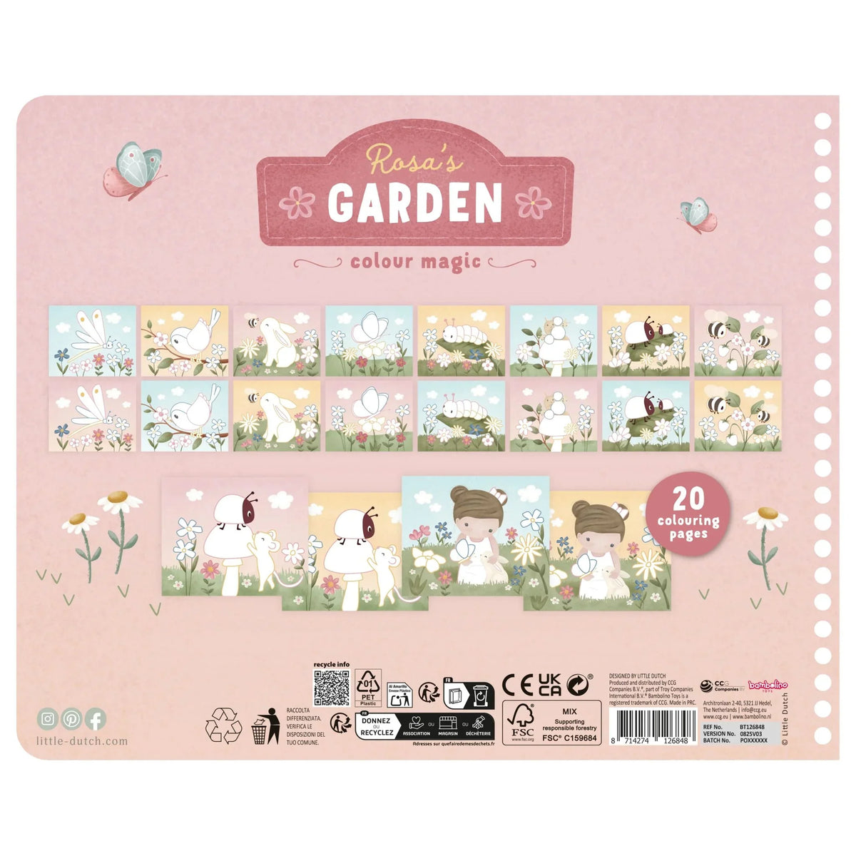 Kleurboek - Essentials - Rosa