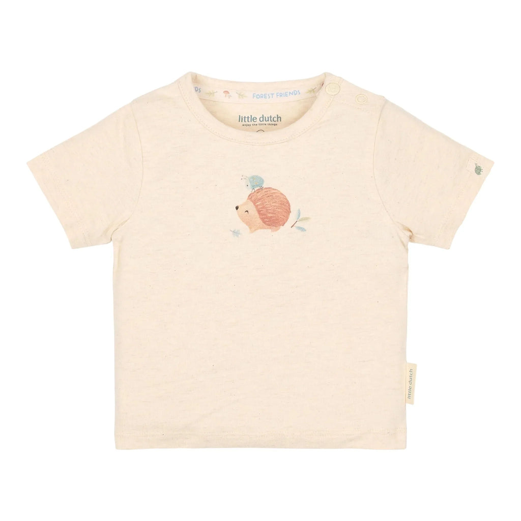 Shirt korte mouw - Zand