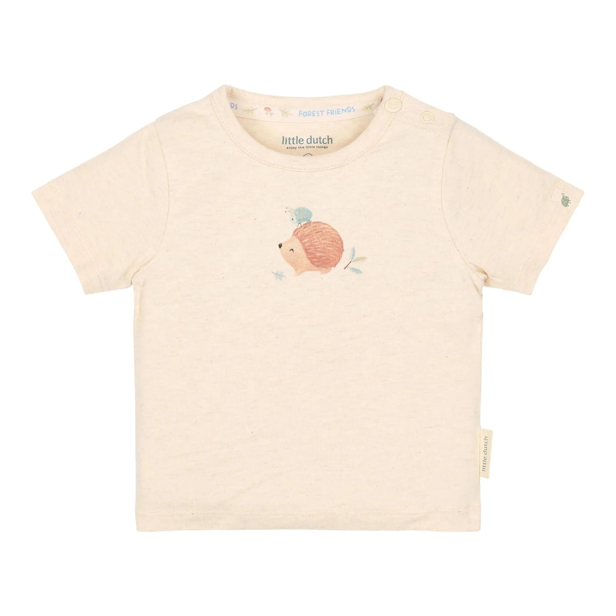 Shirt korte mouw - Zand